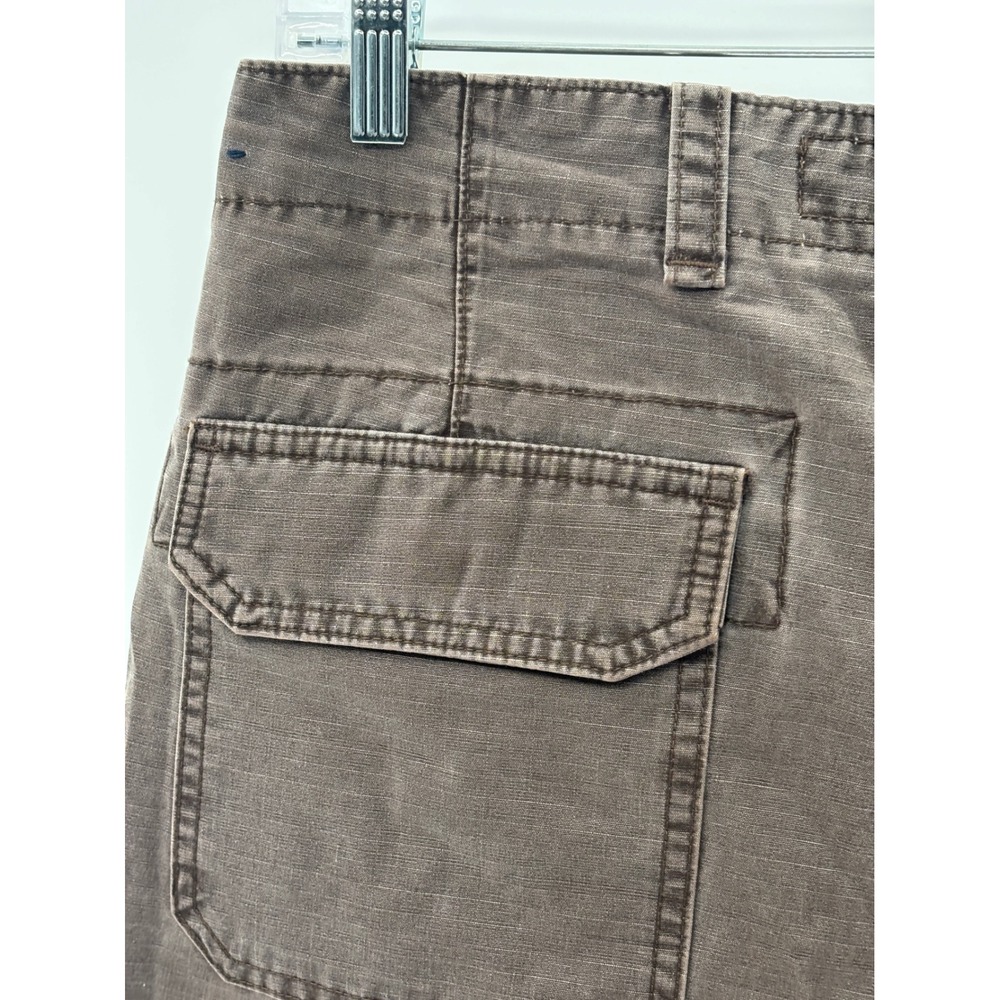 Abercrombie & Fitch Pants Ripstop Loose Men 30x28 Brown Hike Work Heavyweight - Picture 7 of 10